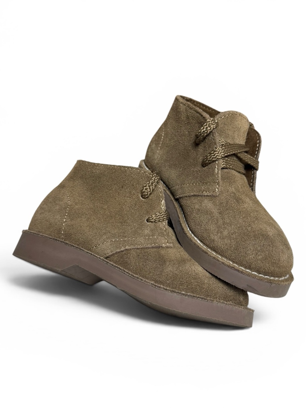 J.Crew Crewcuts Suede MacAlister Chukka Boots Brown Toddler 9